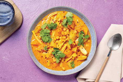 Chermoula Chickpea & Coconut Soup