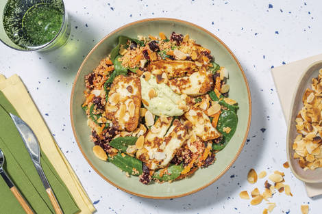 Haloumi & Roast Beetroot Couscous