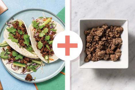 Double Oyster-Sweet Chilli Beef Tacos