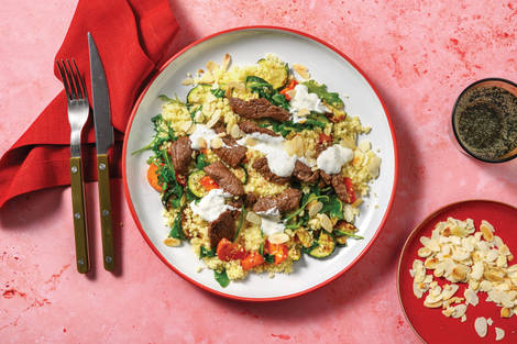 Beef & Roast Veggie Couscous