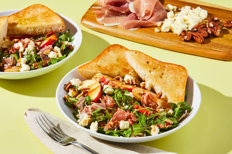 Prosciutto & Apple Arugula Salad