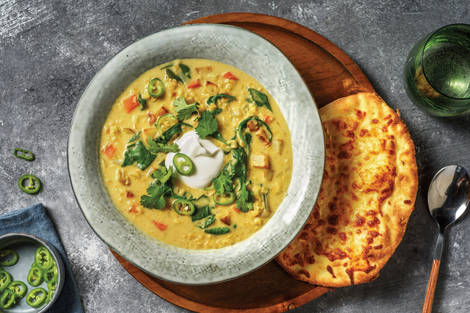 Sri Lankan-Spiced Lentil & Veggie Soup