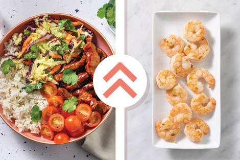 Easy Smokey Prawn Bowl