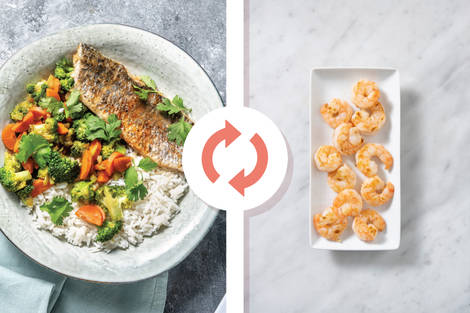 Soy-Ginger Prawn & Garlic Rice