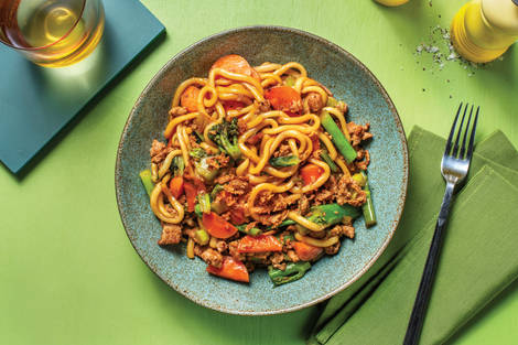 Easy Chinese-Style Pork Noodles