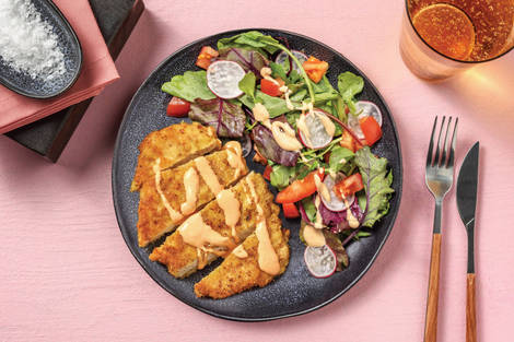 Easy BBQ Pork Schnitzel