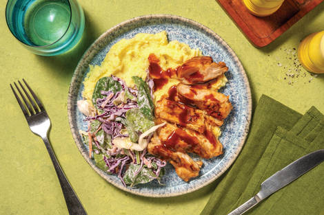 Quick BBQ-Glazed Chicken