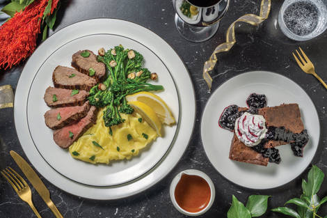 Slow-Cooked Beef Brisket & Parmesan Mash