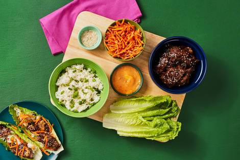 Bulgogi Steak Lettuce Wraps