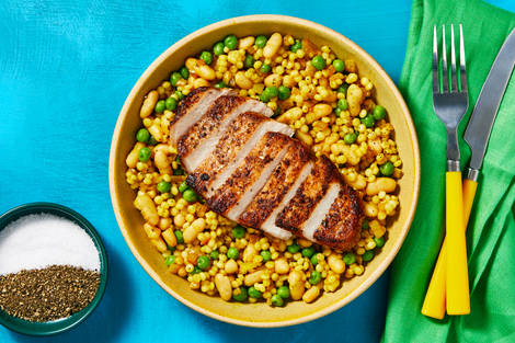 Seared Turkish-Spiced Pork Chops