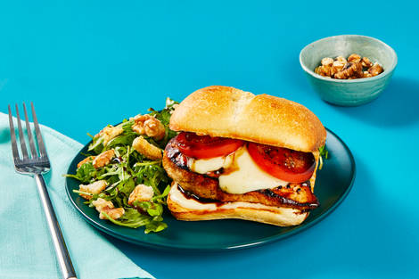 Balsamic Chicken & Fresh Mozz Sandwiches