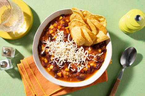 One-Pot Mexican Black Bean & Veggie Soup