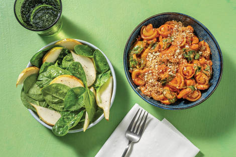 Creamy Tomato Bacon Orecchiette