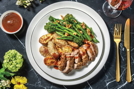 Lamb Shoulder & Parmesan Baby Potatoes