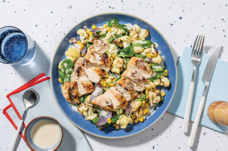 Spiced Chicken & Caribbean Coconut Sauce