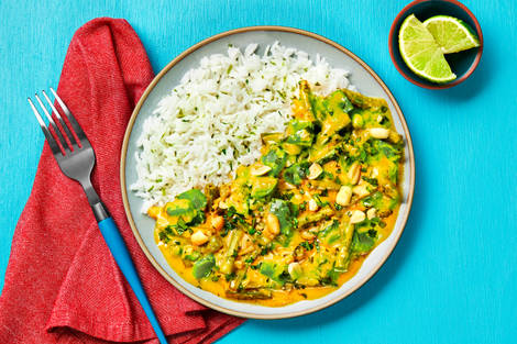 Vegan Thai Coconut Ginger Curry