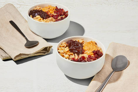 PB&J Oatmeal