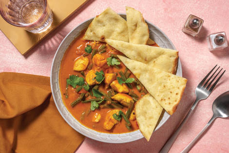 Double Coconut Chicken & Green Bean Curry