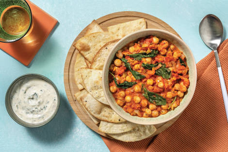 Saucy Harissa Chickpea & Veggie Bowl