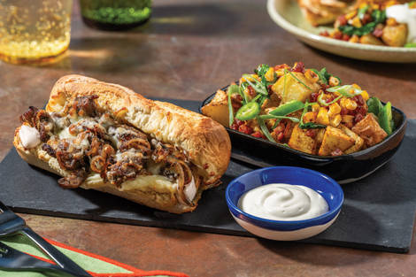 Philly-Style Beef & Cheese Subs