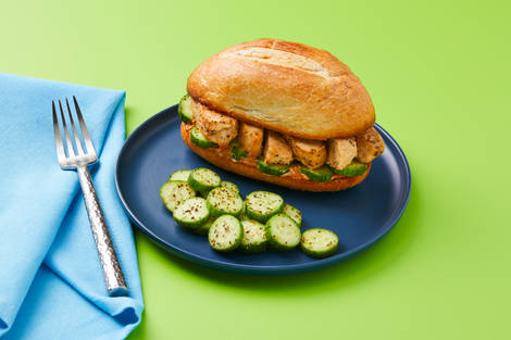 Ponzu-Glazed Chicken Sandos