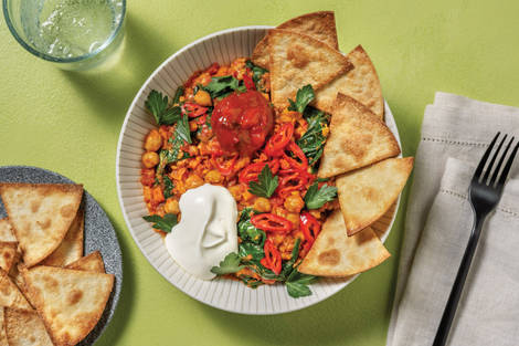 Chermoula Chickpea Bowl