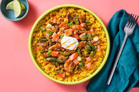 Mexican Chicken & Rice Bowls