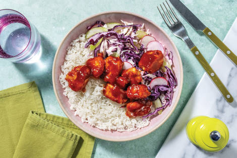 Honey-Soy Chicken & Jasmine Rice