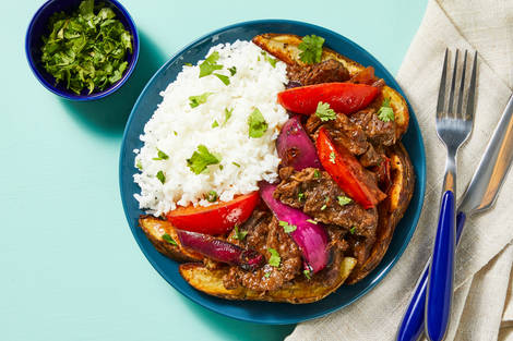 Peruvian Chili-Soy Steak Stir-Fry