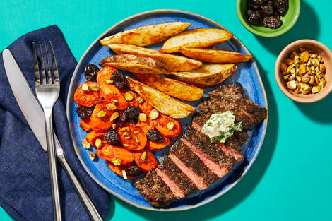 Pan-Seared Steak with Parsley Butter