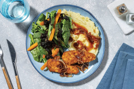 Plant-Based Chick'n & Potato Mash