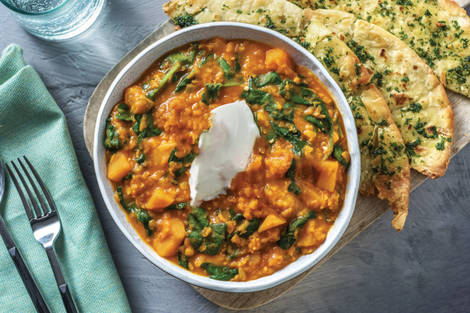 Indian Pumpkin & Coconut Dhal