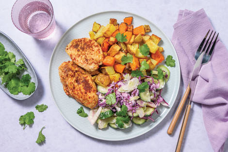 Sweet Soy Chicken & Celery Slaw