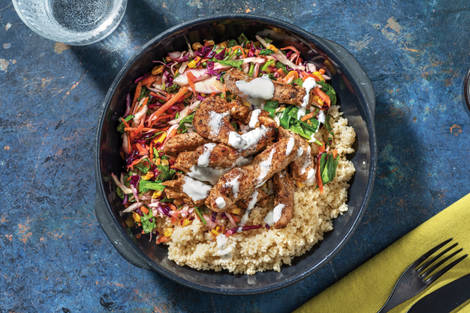 Seared Pork & Charred Corn Slaw