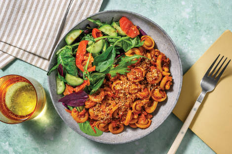 Plant-Based 'Beef' Orecchiette & Pangrattato