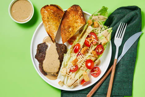 Steakhouse-Style Steak & Wedge Salad