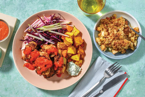 Double Baked Chicken & Peri-Peri Sauce for Dinner