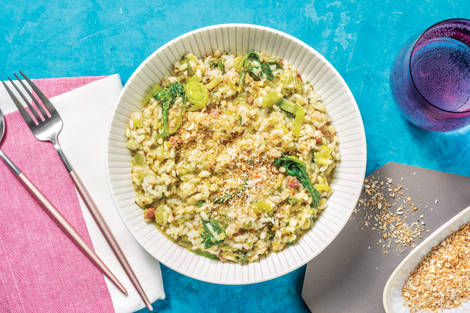Bacon & Leek Risotto