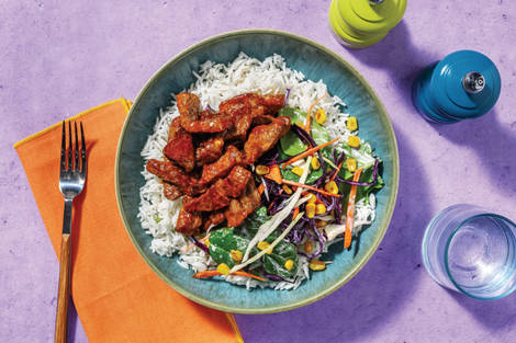 Mexican-Style Beef & Garlic Rice