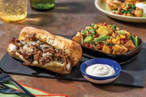 Philly-Style Beef & Cheese Subs