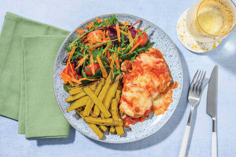 Easy Cheesy Texan Chicken & Fries