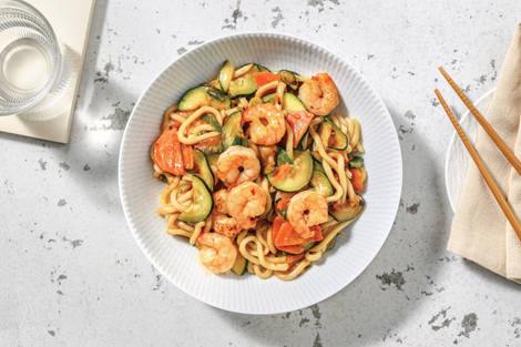 Quick Sweet Chilli Double Prawn & Veggie Stir-Fry
