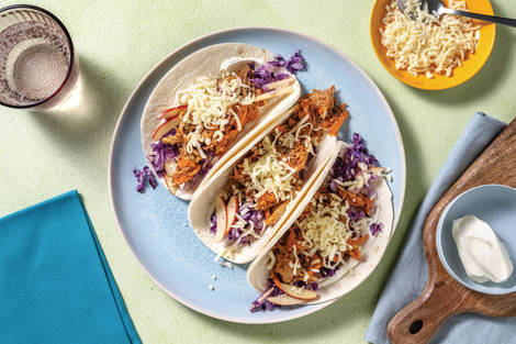 BBQ Pulled Pork & Slaw Tacos