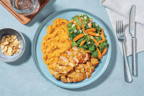 Double Chicken & Creamy Pepper Sauce