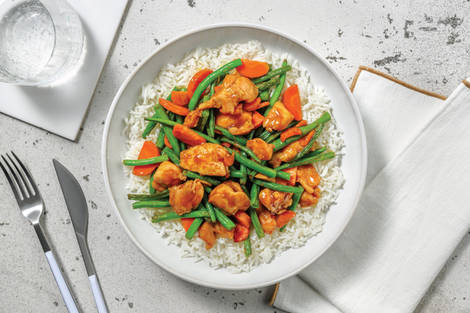 Lemongrass Chicken & Stir-Fried Veggies