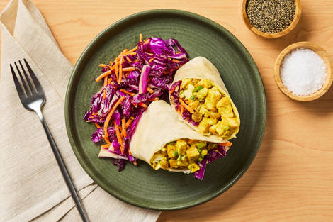 Curried Chicken Salad Wraps