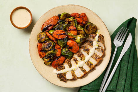 Creamy Lemon-Herb Beef Tenderloin