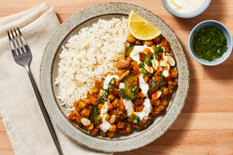 Apricot, Almond & Chickpea Tagine