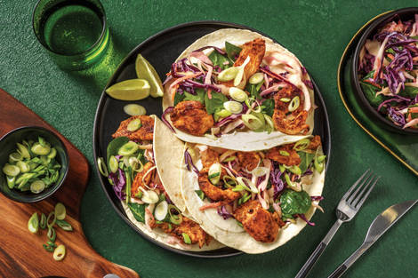 Quick Tex-Mex Double Chicken Tacos