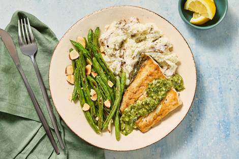 Buttery Basil Barramundi